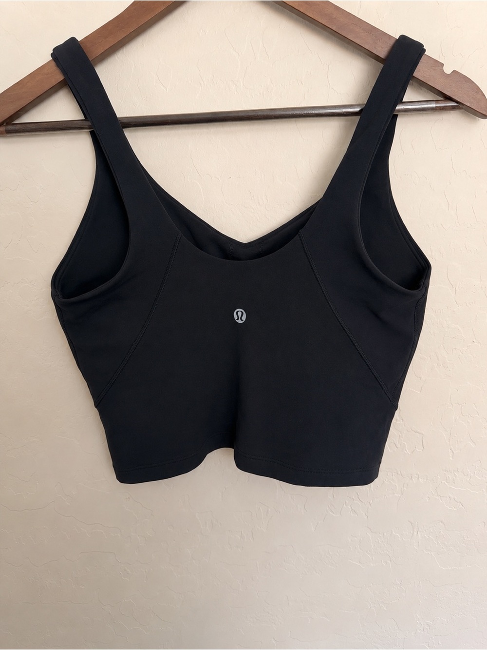 lululemon athletica Black Sports Bra Crop